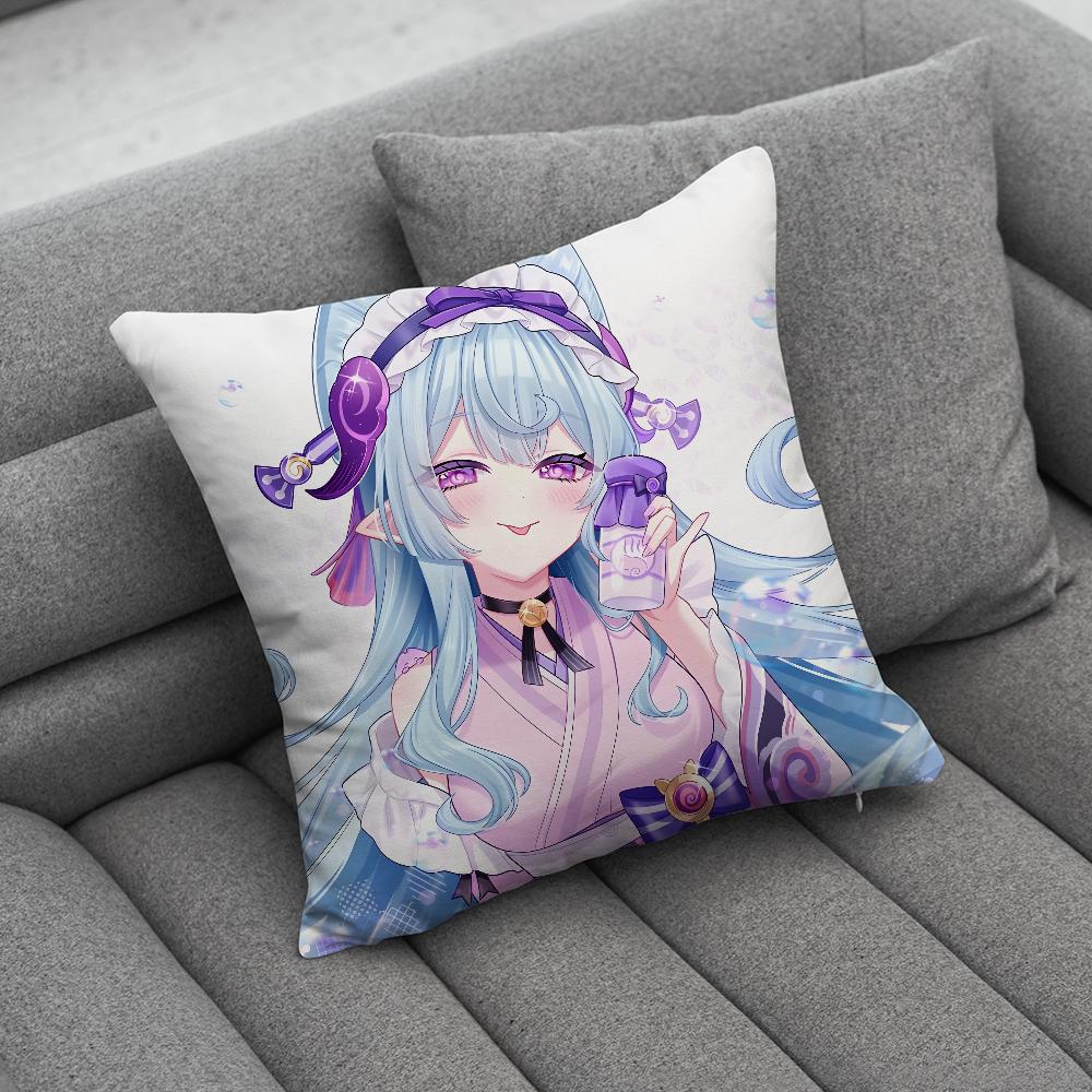 Genshin Impact Yume Mizuki Pillow Case Soft Cushion Cases for Farmhouse Sofa Decor Home Decorations and Protector