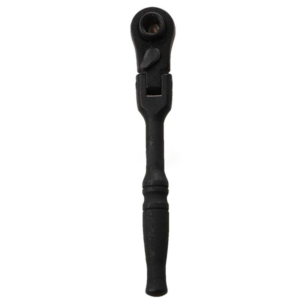Ratchet Handle 2in1 Multi-Purpose Reversible Resilient Head Ratchet Wrench 1/4 Hand Tools Tool Accessories Professional Tools