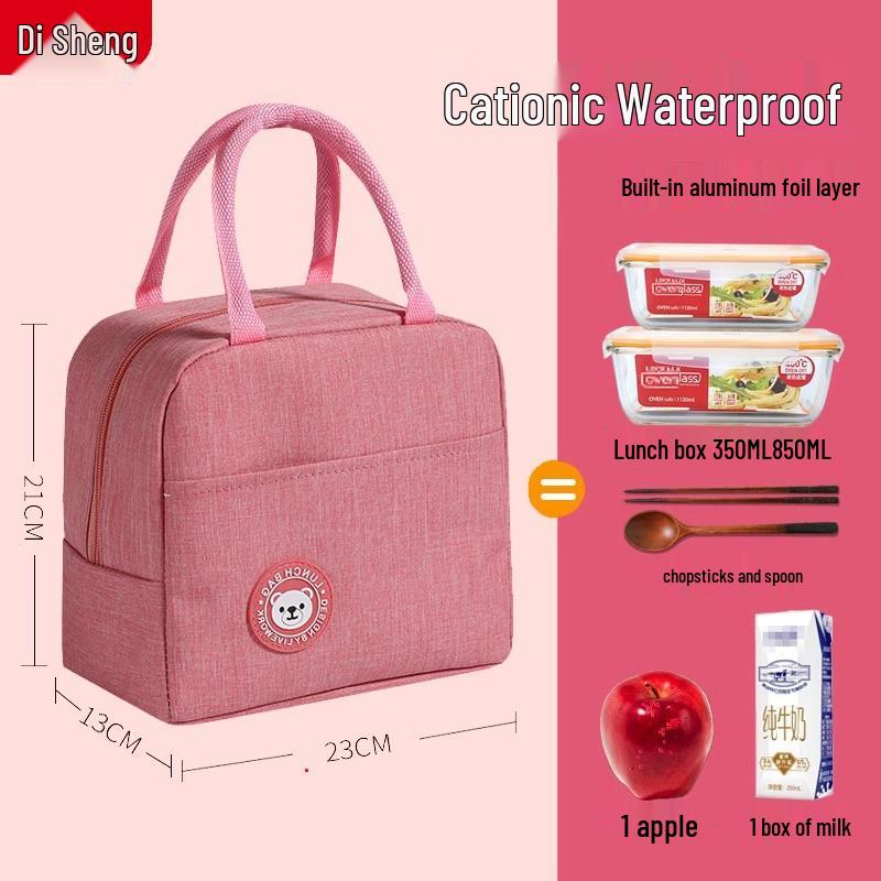0.01 Newcomer Offer: Insulated, Waterproof & Oilproof Lunch Bag for Students & Office