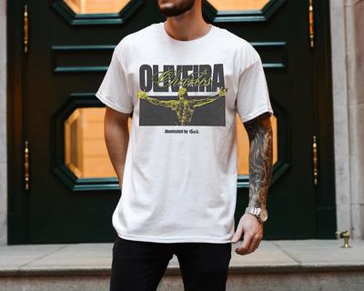 Charles Oliveira Face T Shirt Short Sleeve All Size S To 5XL Illuminated by God Unisex T-Shirt