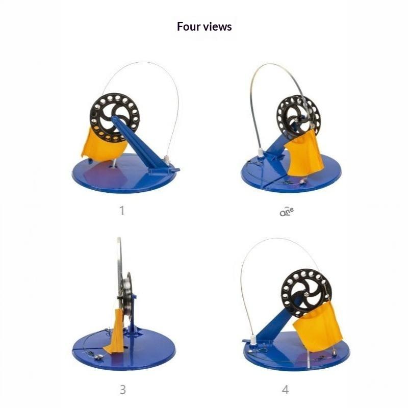 Ice Fishing Tip Up Easy To Carry Durable Spool High Visibility Orange Flag Winter Fishing Supply for Outdoor Ice Trips