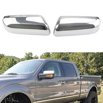 Îmbunătățiți aspectul vehiculului dumneavoastră cu aceste capace cromate pentru oglinzi pentru Ford F150 '09 '14