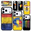 Capa Case for iPhone 17 Air 16 Pro Max 15 Plus 11 13 Mini 14 12 Back Phone Cover Romania Flag Soft