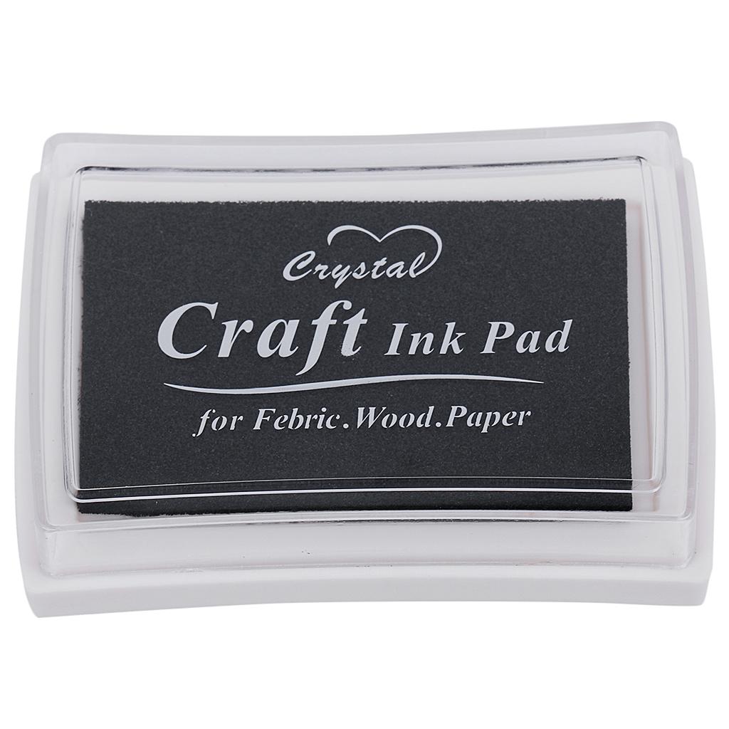 Colorful Stamp Partner Ink Pad for Mini Stamp Wood Paper Craft Kit Useful Kit for Paper Crafts Card Letter Decoration