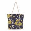 Flowers Print Thick Rope Single-shoulder Beach Bag 7220
