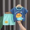 2026 Summer Children's Short Sleeve Set Pure Cotton Thin T-shirt Children's Clothing