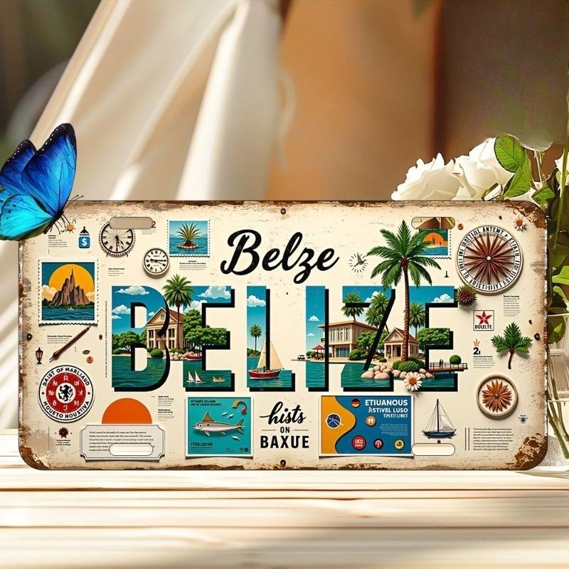 Arkansas USA Metal Wall Sign, Vintage State Decor 15x30cm