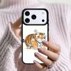 fat tiger Cartoon Funny Phone Case For Apple iPhone 17 Air 16E 15 14 Plus 13 12 11 Pro Max Mini Funda Cover
