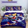 3pcs UFO Robo Grendizer2 pattern bedding set duvet cover set includes duvet cover &pillowcases, perfect all season bedroom decoration & gift