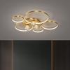 Rings Gypsophila Chandelier Lights for Living Room Bedroom Study Home Modern Ceiling Lighting Indoor Lamps