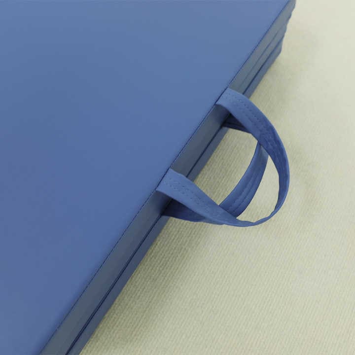 Gymnastic Mattress Satellite 180x60x5 Cm Three-piece - Navy Blue