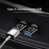 Adapter Kabel Ładowarki Samochodowej Konwerter Portu USB na Typ C Dla Volvo XC90 V90 V60 XC60 V40 S80 S60 S90 C40 XC40 V70 XC70 C30 C70