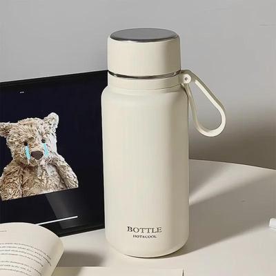 Tazza da viaggio termica in acciaio inossidabile per ragazze con filtro da tè - Durevole e portatile