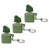 Cute Animal Stress Ball Keychain With Sound Led Delightful Frogs Design With Interactive Features For Car Key Accessory Travel