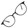 Scandi Reading Glasses Blue Light Boston Piano with Case [EYEWEAR AIR] - Stylish, Unisex, Blocking, Style, Black, +1.00,