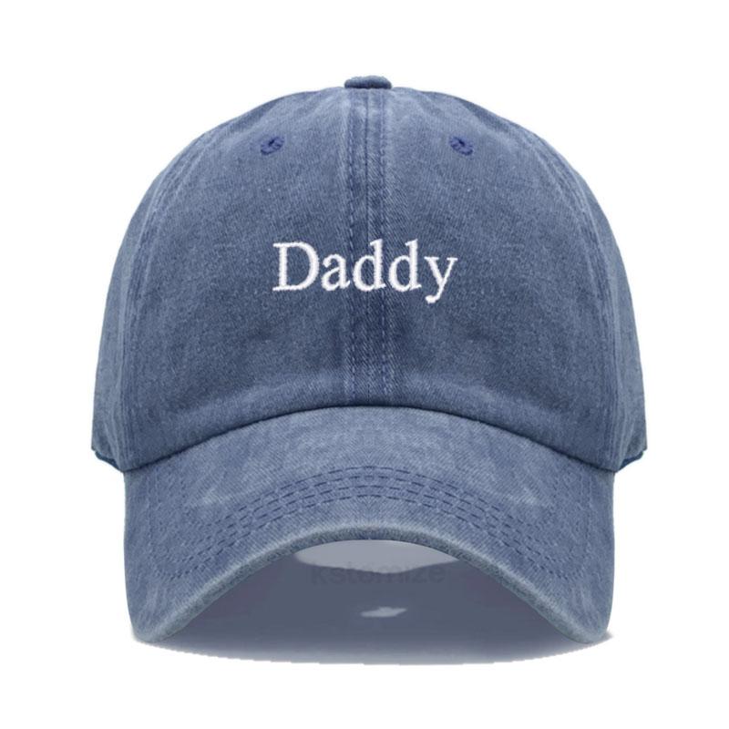 Daddy Embroidered Baseball Cap for Women Men Fashion Adjustable Soft Cotton Dad Hat Unisex Classic Golf Caps