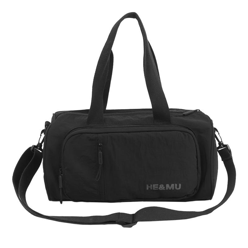 Lightweight Sports Yoga Fitness Bag Simple Versatile Large Capacity Storage Short Travel Bag Student Handheld Messenger Bag
