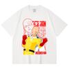 T-shirt Unisex Pesante 100% Cotone 230 g/m² con Stampa Saitama One Punch Man V7
