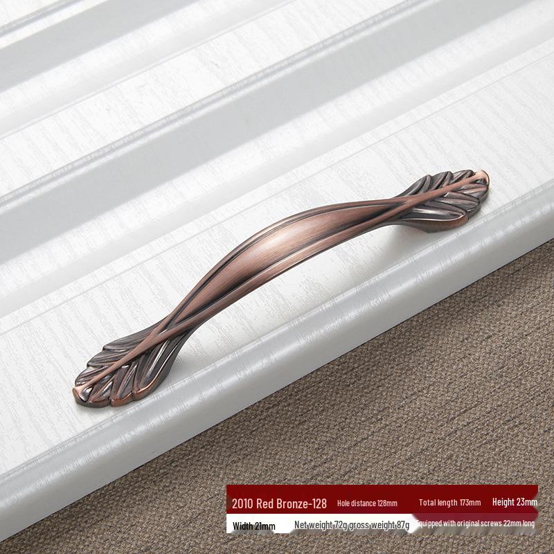 Antiker Bronze Europäische Zinklegierung Möbelgriff