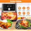 GXF Air Fryer Grill Pan for tant Pot Vortex Plus 6 in 1 5.7QT 6 QT Gourmia GAF735 6 QT Air Fryer, Accessories Replacement Tray Rack Parts Grill Plate