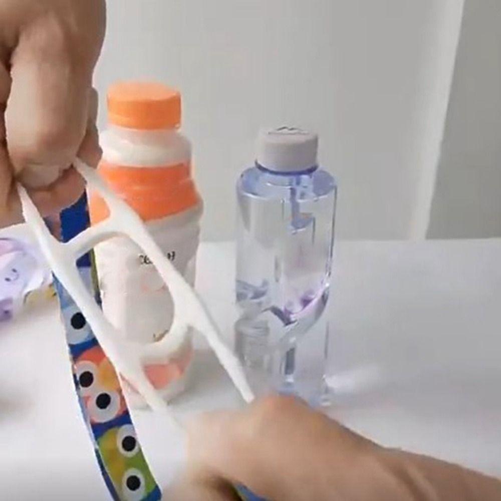 Adjustable DIY Cup Shoulder Strap Portable Kettle Buckle Lanyard  Camping Picnic Travel Accessories