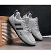 Mens Casual Lace Up Flat Driving Low Top Solid Color Daily Sneakers
