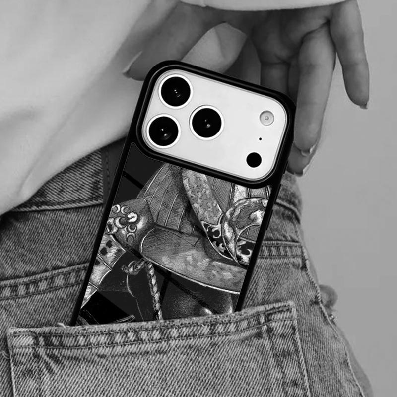 Samurai Demon Phone Case for iPhone 17ProMax 12 13 14 15 16e 17 Pro Max Plus Air Cover