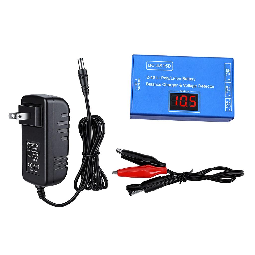 2-4S RC Balance   High   Multiple   Automatic Restoration RC Battery   Blue