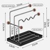 Drainage Tray Dishcloth Towel Holder Countertop Design Multifunctional Drying Rack  Home Kitchen