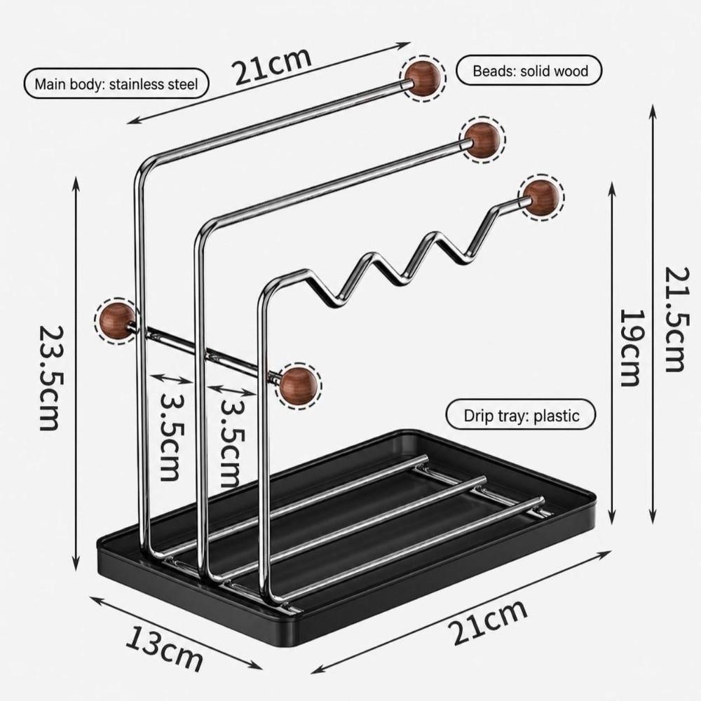 Drainage Tray Dishcloth Towel Holder Countertop Design Multifunctional Drying Rack  Home Kitchen