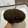 Australian Wool Beret Women'S French Personality Irregular Cross Star Anise Bud Hat Sweet Cool Painter Hat