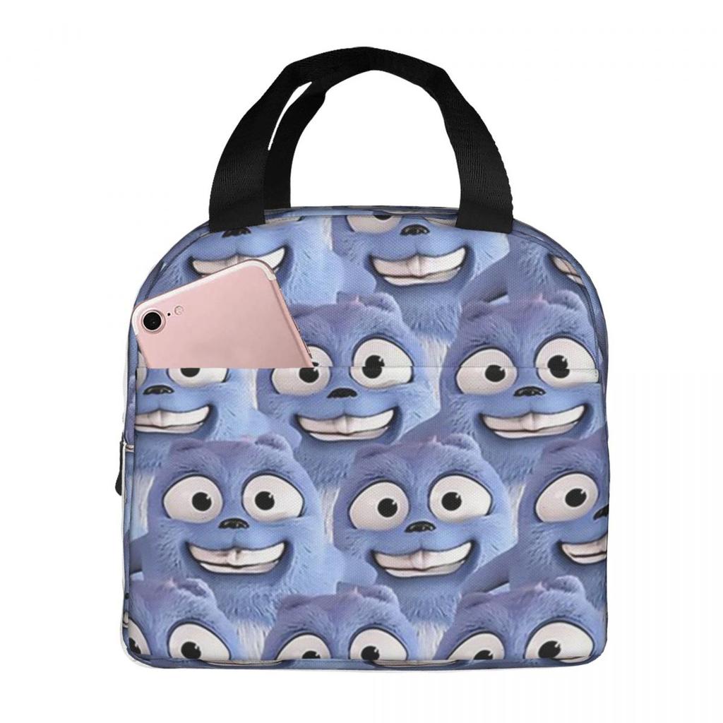 Grizzy And The Lemmings Insulated Lunch Bag for Kids School Cooler Thermal Food Box Tote Portable Lunch Boxes Container