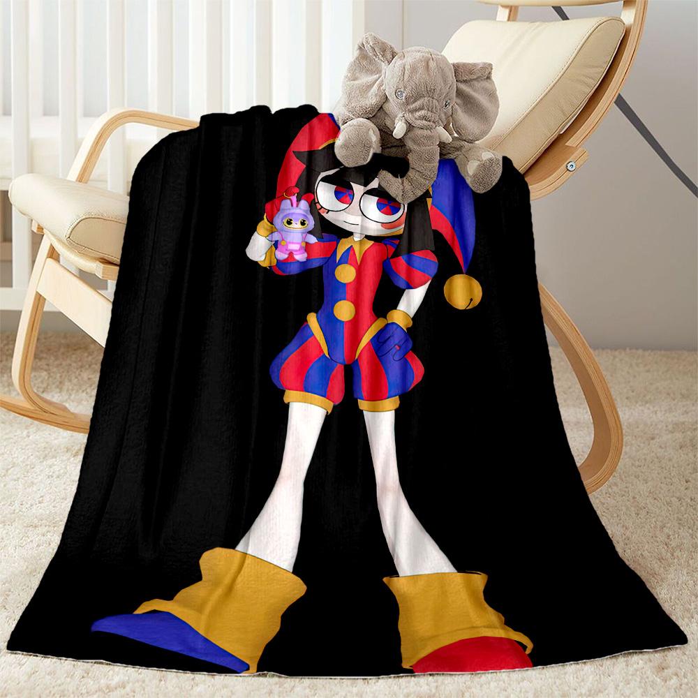 Digital Circus13 Blankets Are Suitable for Living Rooms,making Them an Ideal Choice for Outdoor Travel and Gifts.
