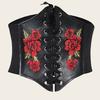 Women's Decorative Simple All-Match Fashionable Wide Elastic Waist Belt