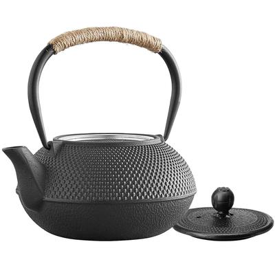 HwaGui Minami Iron Kettle Ironware Iron Pot Teapot IH Compatible Open Fire Iron Kettle Part Iron Replenishment 600ml