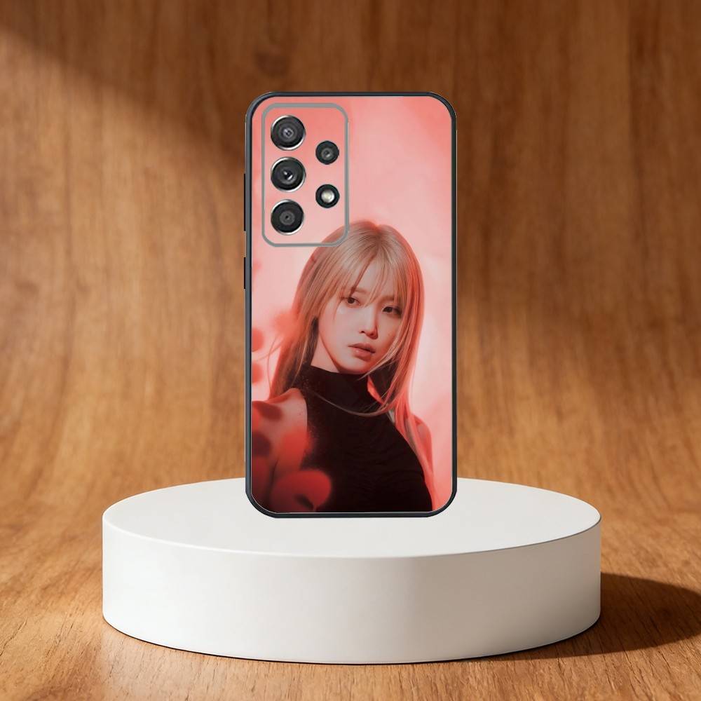 S-Singer I-IU L-Lee-Ji-Eun Phone Case For Samsung S25,S24,S21,S22,S23,S30,Ultra,S20,Plus,Fe,Note,10,9,5G Black Cover