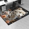 Cheetah Theme Chair Mat: Office Carpet Oversized Rug for Home Decor, Sofa Mat, Desk Protector, Gift Idea for Any Room