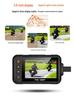 Waterproof Dual-Recording 720P HD Motorcycle Dash Cam with Front & Rear Cameras