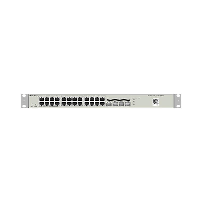 Ruijie 24-Port Gigabit Layer 2 Managed Switch with 4 SFP V2