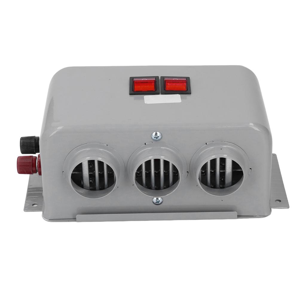 3 Hole Car Heater DC 24V 600W Windshield Defroster Kit 2 Level Warmer Defogger for Truck Vehicle