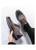 2025 Plus Size Pointed Toe Leather Brogues: Versatile European Style Formal & Casual Men's Shoes
