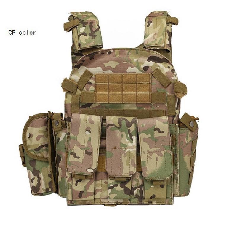 6094 Vest Men's Lightweight Plugboard Multifunctional Forces Equipment Self-defense Training Uniform