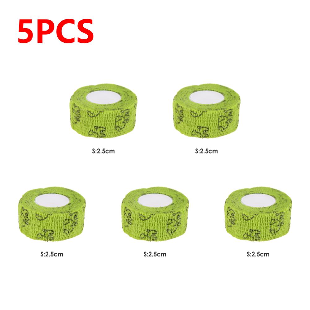 Printed Self Elastic Adhesive Athletic Tape Wraps 2.5cm/5cm/7.5cm Sports Colorful Bandage for Tattooing Finger Joint Knee Pet