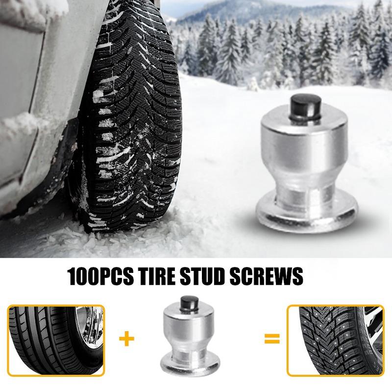 Car Tire Anti Slip Nails Alien Wine Cup Shape Perforated Tires Snow Nail for Trucks Motorcycles Off-road Vehicles Shoe Soles