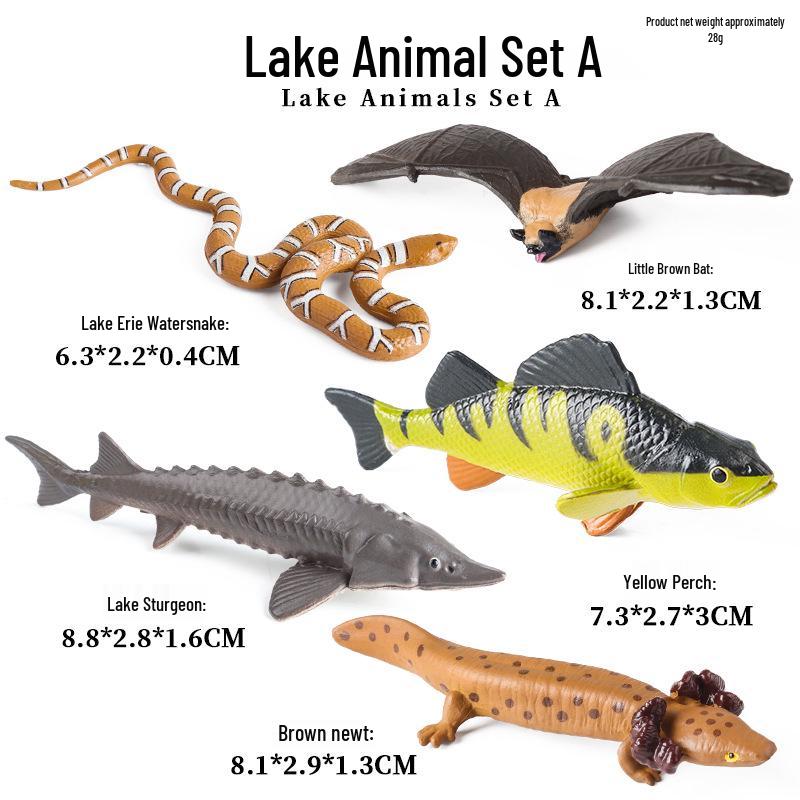 Mini Insect Model Set: Ant, Butterfly, Stag Beetle & Scorpion Toy for Kids