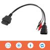 3 Pin To 16 Pin OBD2 Adapter Connector Diagnostic Cable for Fiat Alfa Lancia