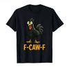 Magliette Divertenti F Caw F Pollo FCAWF Pollo Maglietta Uomo Donna Cotone Magliette Girocollo Manica Corta Idee Regalo Vestiti