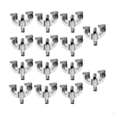 14x Bass Drum Claw Hooks Replacement Sturdy Professional Good Strength Replaces Parts Musical