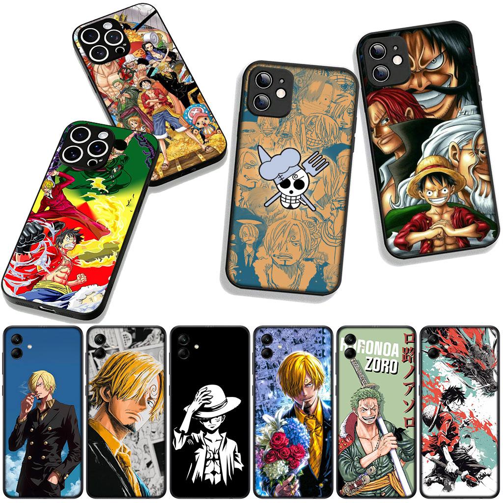 Roronoa Zoro One Pieces Luffy Sanji Phone Cover for Apple iPhone 16 15 14 Plus 13 12 Mini 17 Pro Max + ProMax 16E Air Case