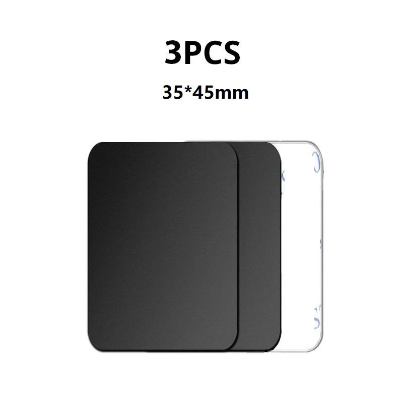 1/3/5Pcs Metal Plate Disk For Magnetic Auto Car Phone Stand Holder Universal Iron Sheet Sticker Mobile Phone Magnet Stand Mount
